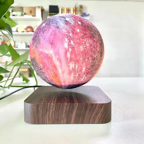 3D Magnetic Levitation Moon Lamp – LED Night Light with Touch Control
