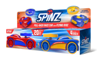 Spinz 2-in-1 Pull Back Race Car with Flying Discs — 2 Pack