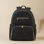 Foldable Backpack Diaper Bag – Large Capacity Baby Bag with Changing Pad