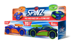 Spinz 2-in-1 Pull Back Race Car with Flying Discs — 2 Pack