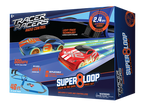 Super 8 Loop Glow in the Dark R/C Slot Racing Track — 46ft