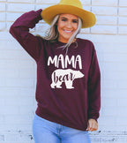 Mama Bear Crewneck Sweatshirt – Gift for Mom