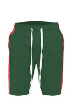 Men's Single Stripe Shorts – Elastic Waist, Drawstring, S–2XL