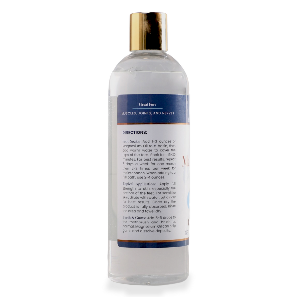 Health and Wisdom Magnesium Oil USP – Topical Magnesium for Muscles & Sleep