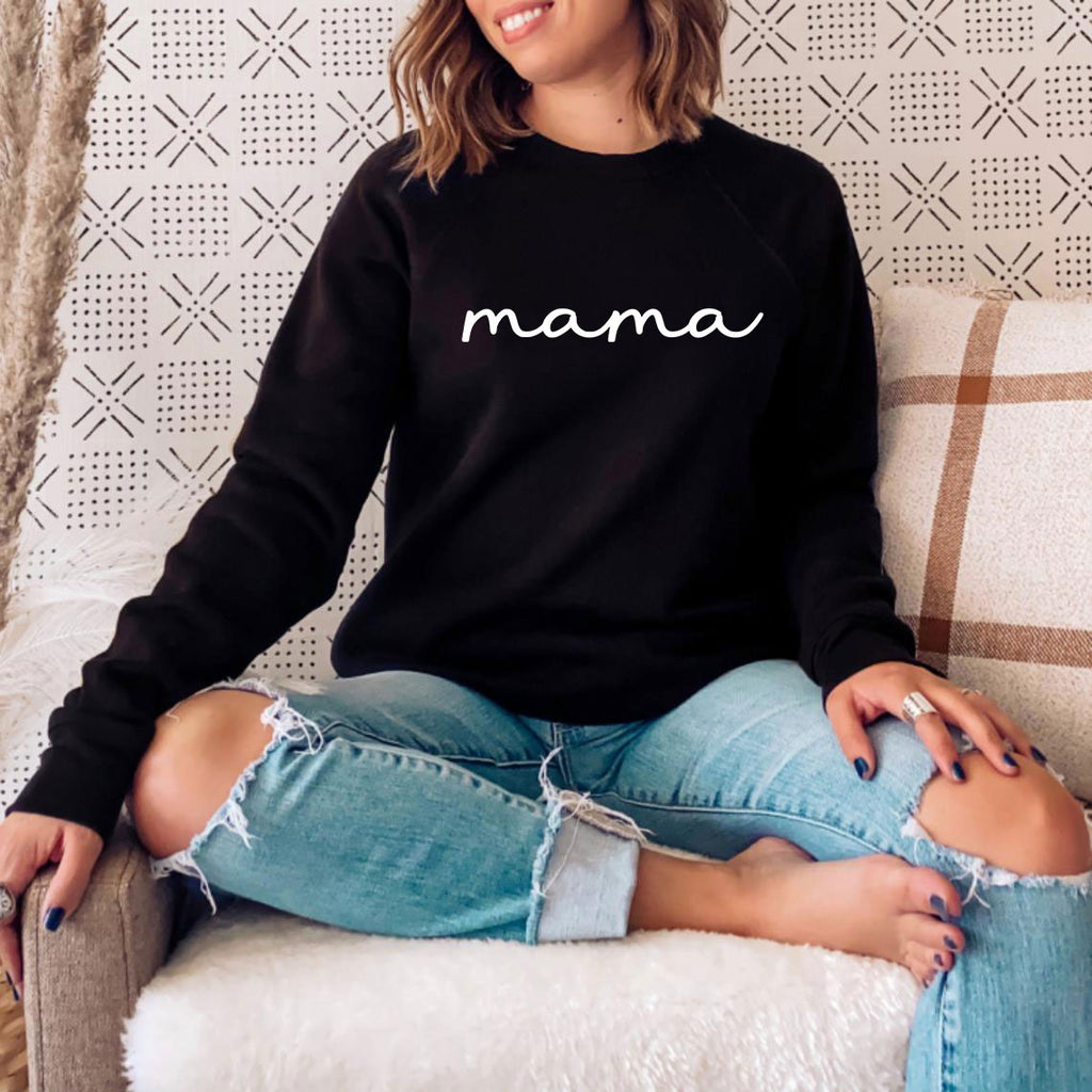 Mama Sweatshirt – Cozy Crewneck Gift for Mom