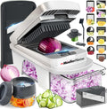 12-Blade Mandoline Vegetable Slicer & Chopper