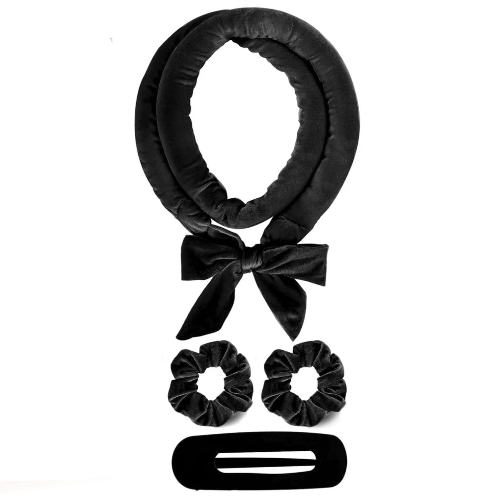 Heatless Hair Curling Rod Headband – No-Damage Overnight Curls
