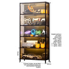 Multi layer transparent storage cabinet, dust-proof acrylic door, shoe collection cabinet, product display cabinet, display rack