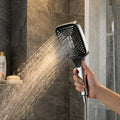3-Mode High Pressure Shower Head – Adjustable Rainfall & Water-Saving