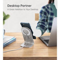 CHOETECH MagLeap Magnetic Wireless Charger & Stand – Up to 15W for iPhone 12