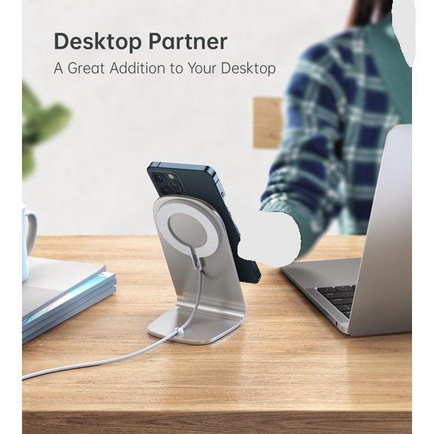 CHOETECH MagLeap Magnetic Wireless Charger & Stand – Up to 15W for iPhone 12