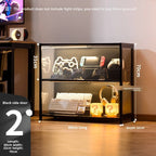 Multi layer transparent storage cabinet, dust-proof acrylic door, shoe collection cabinet, product display cabinet, display rack