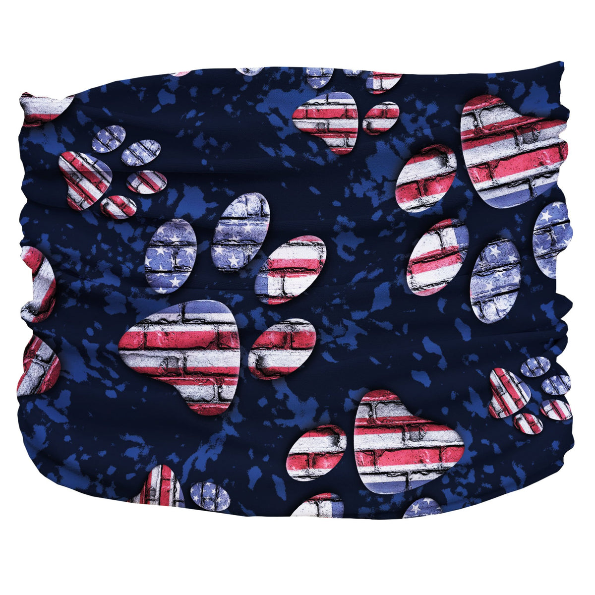 Patriotic Dog Scruff – USA Flag Pet Neck Scarf