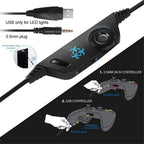 Stereo RGB Gaming Headset with Microphone