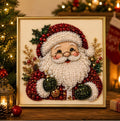 Santa Claus Diamond Painting Kit – DIY Christmas Pearl Art Craft