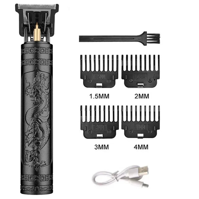 Cordless Hair Trimmer & Clipper – USB Fast Charging | Barber-Style Home Haircut Machine