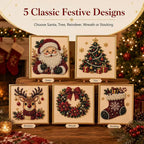 Santa Claus Pearl Diamond Painting Art Kit DIY Hand Painting Christmas Decorative Picture of Festive Atmosphere Gifts