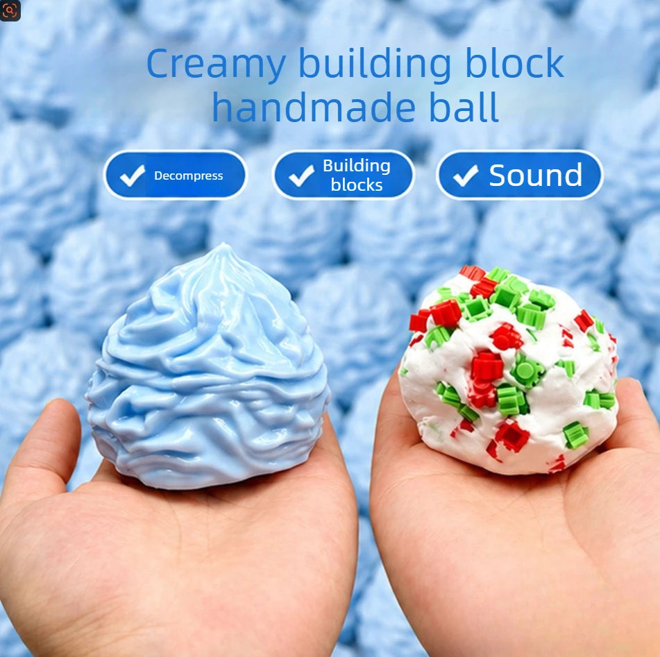 Butter Stick Squishy Fidget Toy, Crunchy Squeeze Stress Ball,Soft Block Anti Anxiety Relief Hand Toy Cute Gift Adults