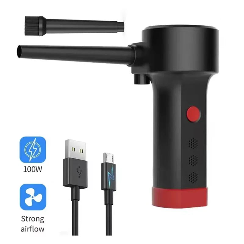 500W Electric Air Duster & Air Pump 2-in-1 – Powerful Computer Keyboard Cleaner & Inflator